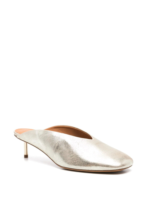 FORTE FORTE LAMINATED MULES